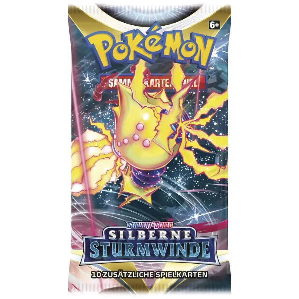 Pokémon Schwert & Schild Silberne Sturmwinde SWSH12 Booster DE Sammelkarten TCG NerdMania