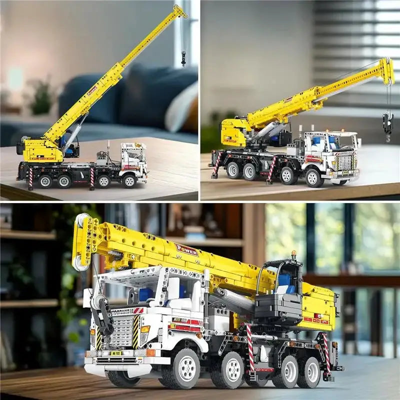 Reobrix 22007 Mobiler Baukran motorisiert Bausteine NerdMania