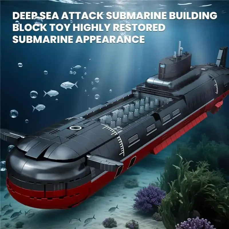 Reobrix 33048 U-Boot Shark Bausteine NerdMania