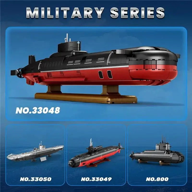 Reobrix 33048 U-Boot Shark Bausteine NerdMania