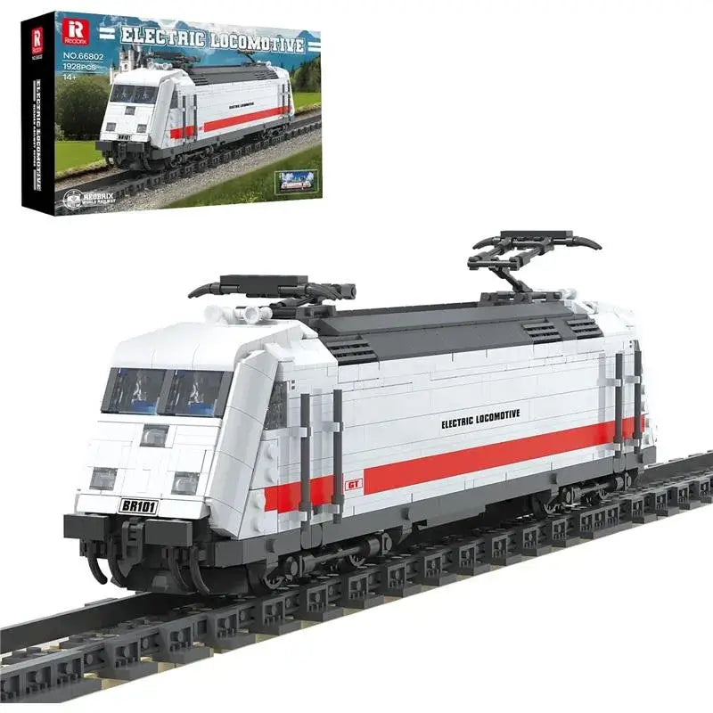 Reobrix 66802 Br101 E-Lok Eisenbahn Bausteine Bricks