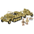 Cobi 3143 Sd.Kfz.8 Towing 8,8cm FLAK 36 WWII Klemmbausteine NerdMania