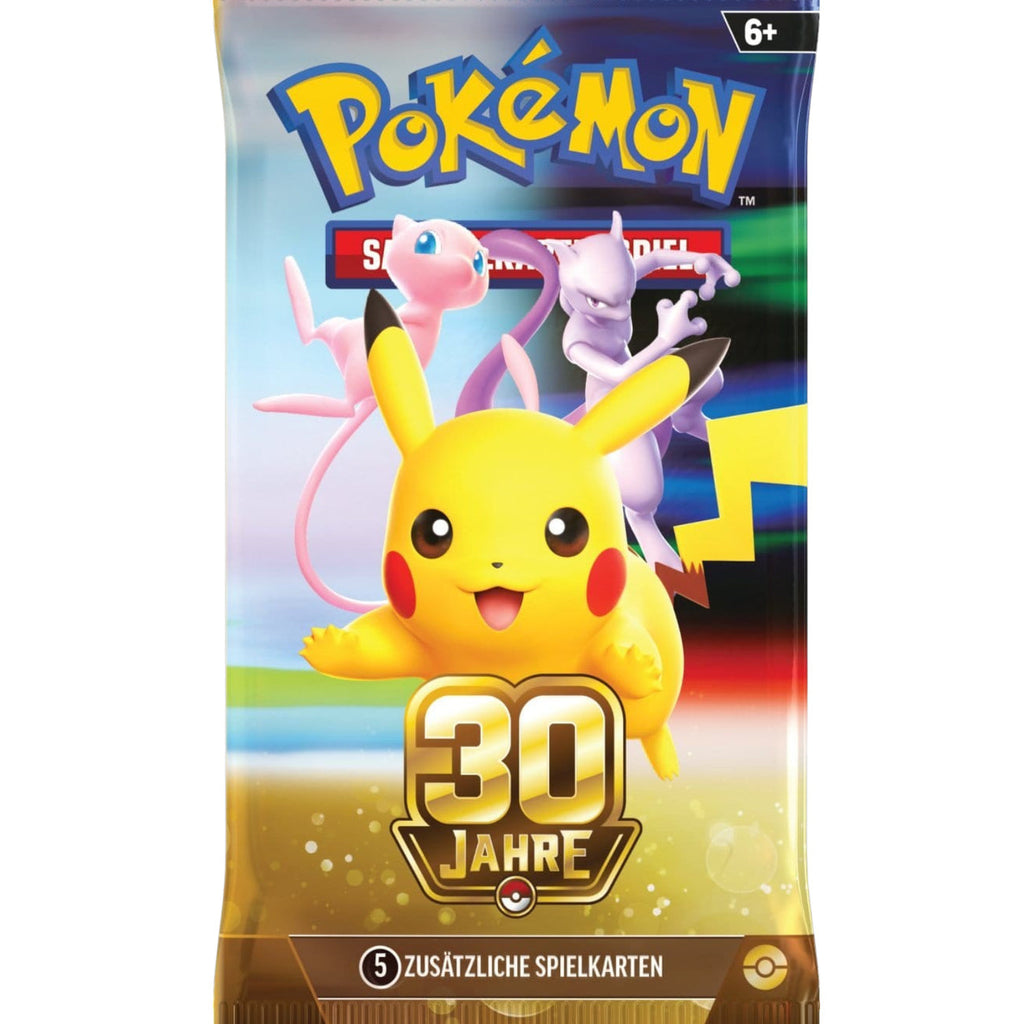 Pokémon 30 Jahre Booster Pack Deutsch Sammelkarten TCG NerdMania