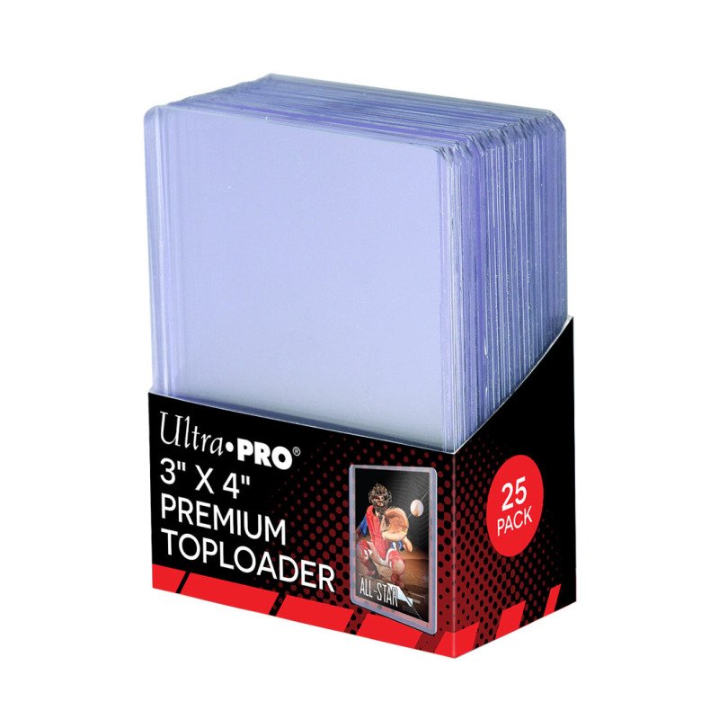 Ultra PRO 3" x 4" Ultra Clear Premium Toploader (25ct) Sammelkarten Zubehör NerdMania
