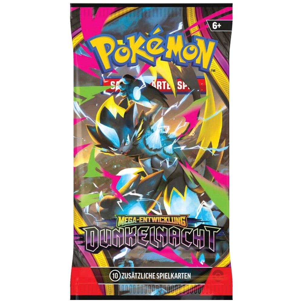 Pokémon ME05 Mega-Entwicklung Dunkelnacht Booster Deutsch Sammelkarten NerdMania