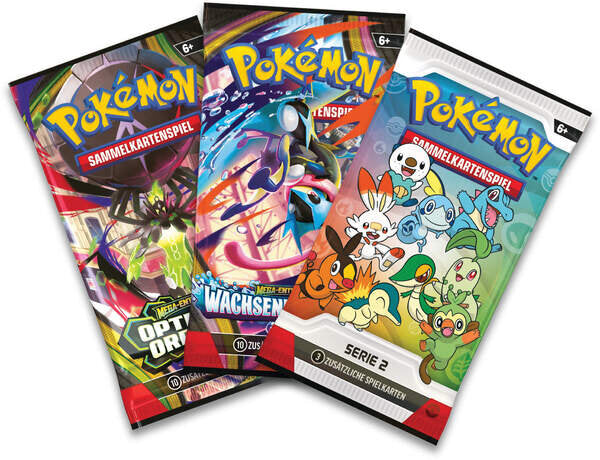 Pokémon Illustrations- Kollektion Erste Partner Serie 2 Deutsch Sammelkarten NerdMania