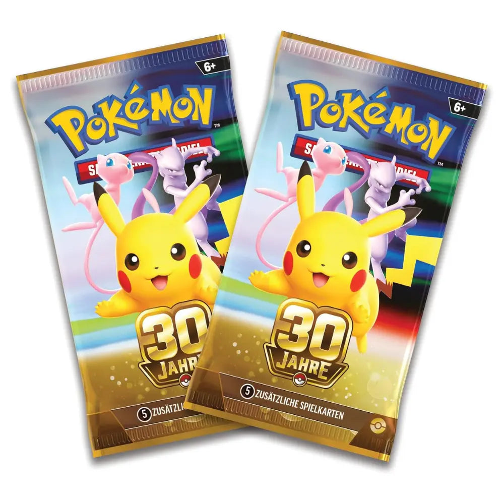Pokémon 30 Jahre Booster Pack Deutsch Sammelkarten TCG NerdMania