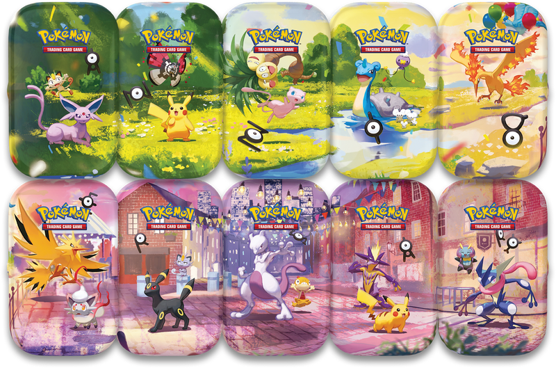 Pokémon 30 Jahre Mini-Tin Deutsch Sammelkarten zufälliges Design NerdMania