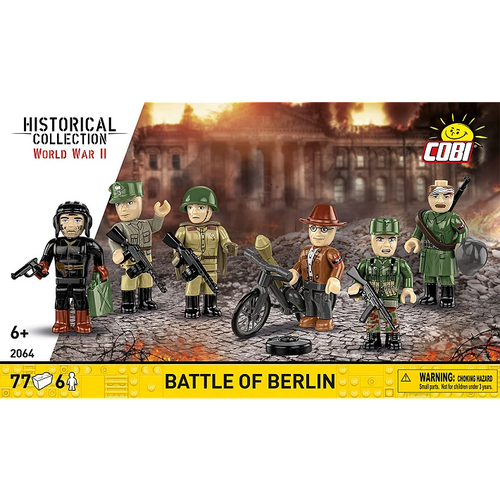Cobi 2064 Battle of Berlin Minifiguren WWII Klemmbausteine NerdMania