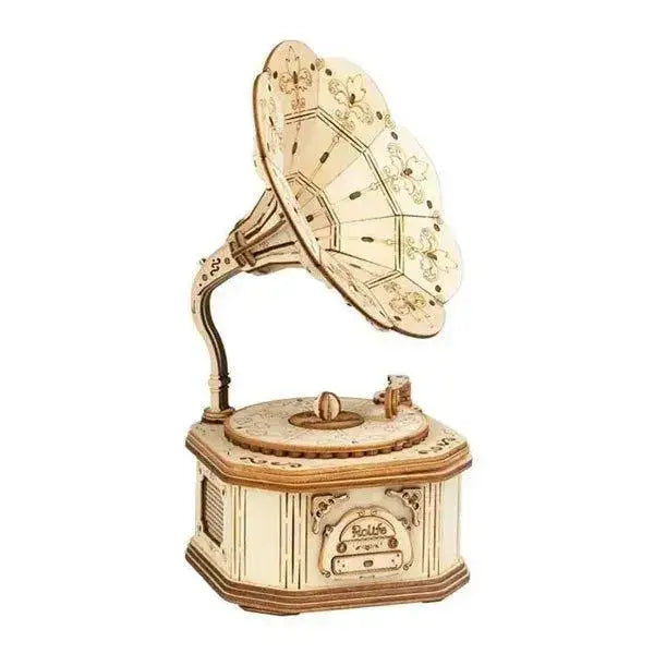 Rolife Grammophon Modell Bausatz 3D-Holzpuzzle TG408 - NerdMania