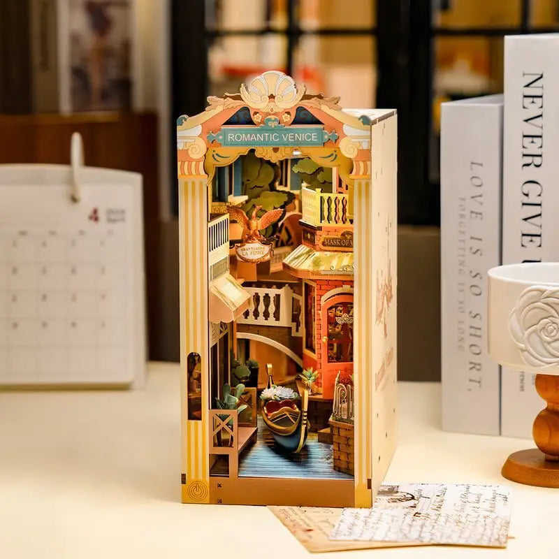 Rolife Romantisches Venedig DIY Bücherecken-Regaleinsatz-Set TGB08 - NerdMania