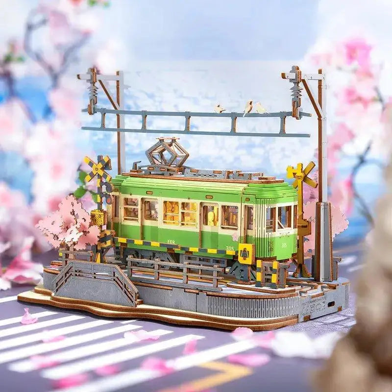 Rolife Sakura Reise 3D Holzpuzzle TGS02 3D Puzzle Bausatz - NerdMania