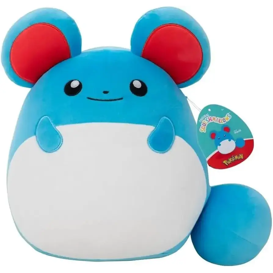 Squishmallows Pokémon Kuscheltier Marill 35 cm Plüschfigur Merch - NerdMania
