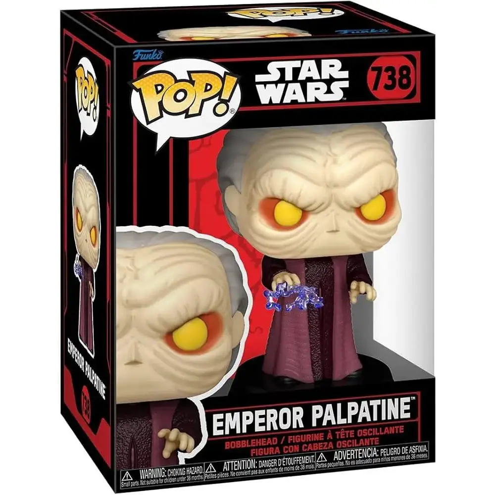 Star Wars: Dark Side Funko POP! Sammelfigur - Palpatine (738) Vinyl - NerdMania