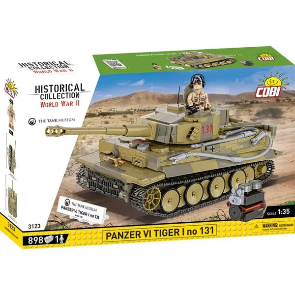 COBI 3123 Panzer VI Tiger I no 131 Historical Collection Bausteine NerdMania