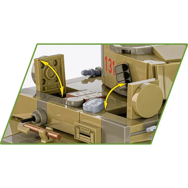 COBI 3123 Panzer VI Tiger I no 131 Historical Collection Bausteine NerdMania