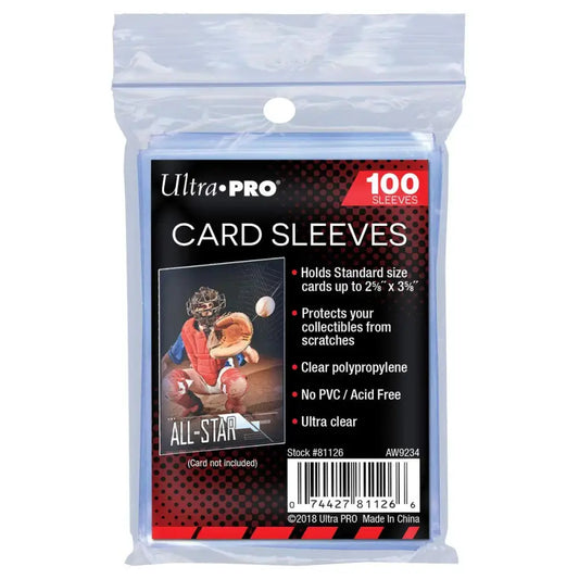Ultra Pro - Schutzhüllen Soft-Hüllen 100 - Clear Sleeves - NerdMania